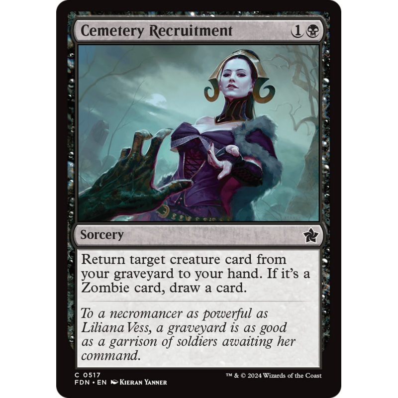 Cemetery Recruitment [Foundations]