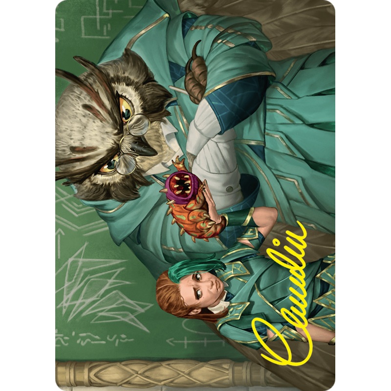 Confiscate Art Card (52/54) (Gold-Stamped Signature) [Foundations Art Series]