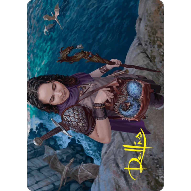 Drake Hatcher Art Card (5/54) (Gold-Stamped Signature) [Foundations Art Series]