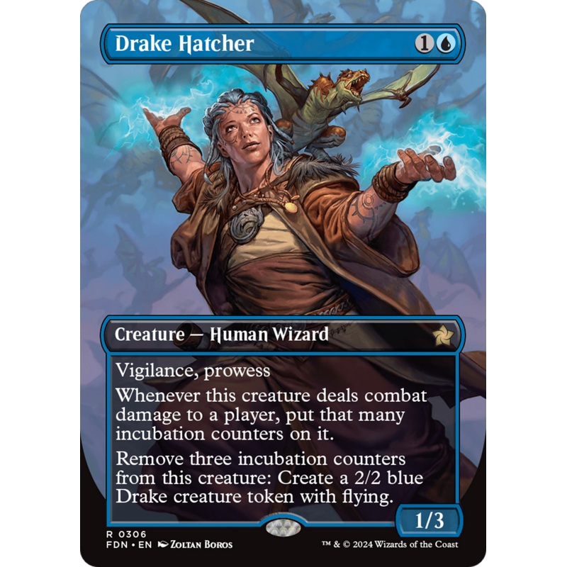 Drake Hatcher (Borderless) [Foundations]