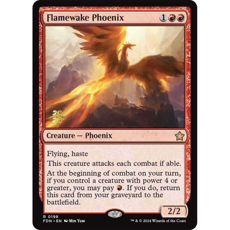 Flamewake Phoenix [Foundations Prerelease Promos]