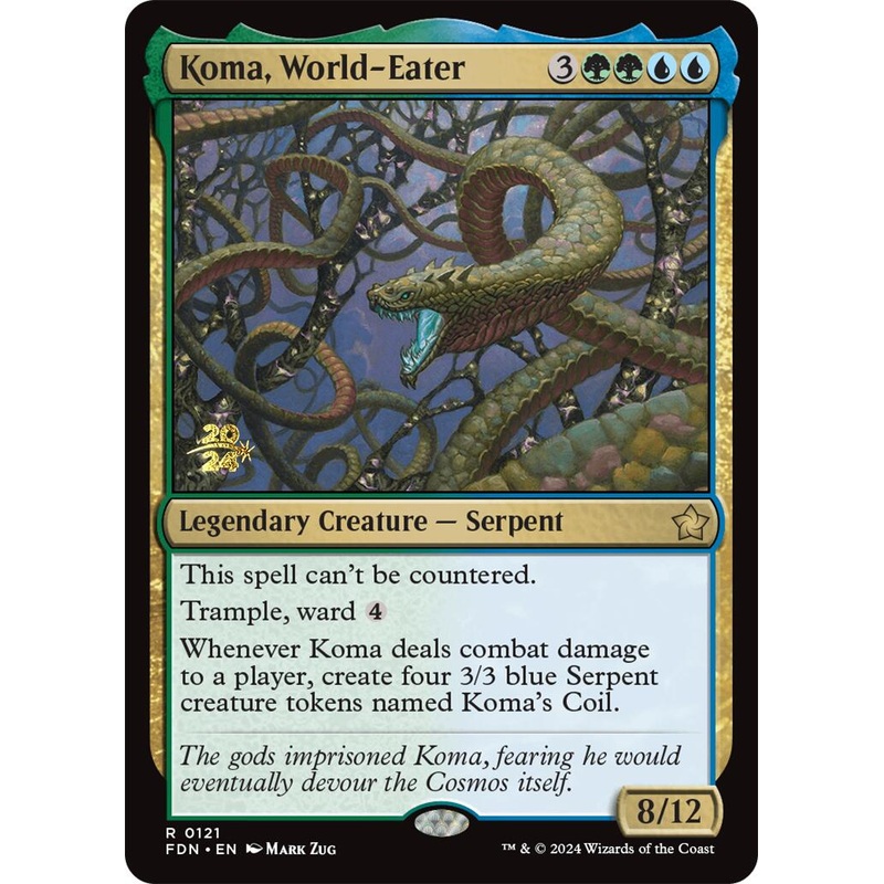 Koma, World-Eater [Foundations Prerelease Promos]
