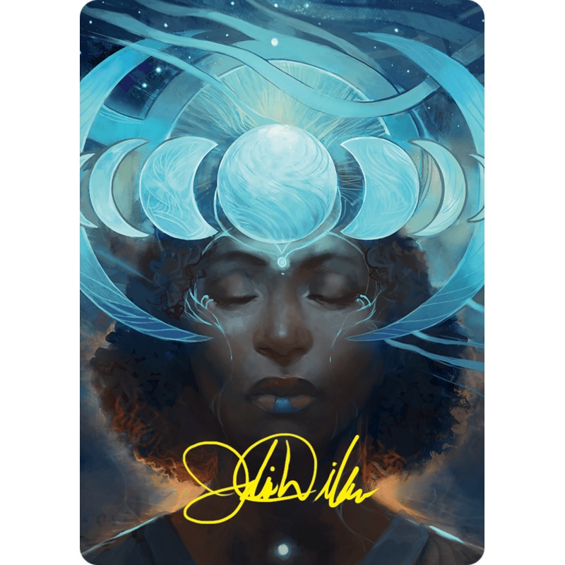 Lunar Insight Art Card (31/54) (Gold-Stamped Signature) [Foundations Art Series]