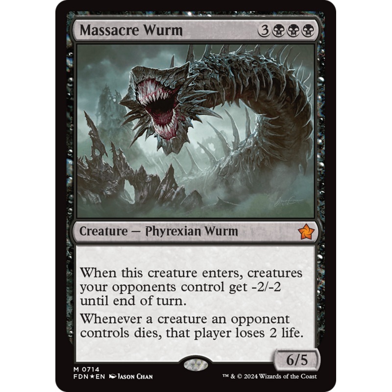 Massacre Wurm [Foundations]