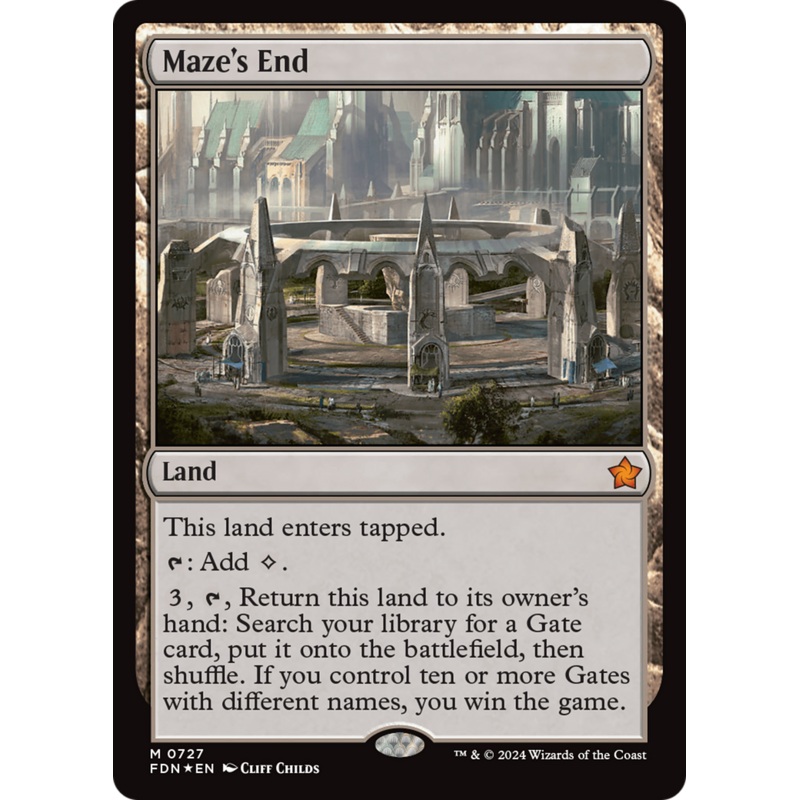 Maze's End [Foundations]