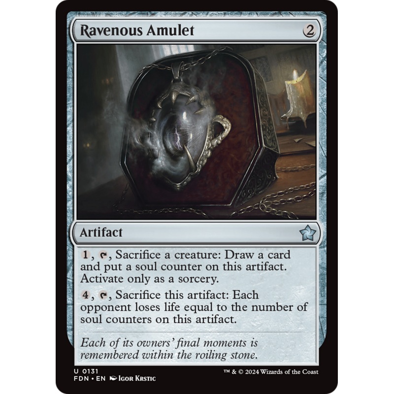 Ravenous Amulet [Foundations]