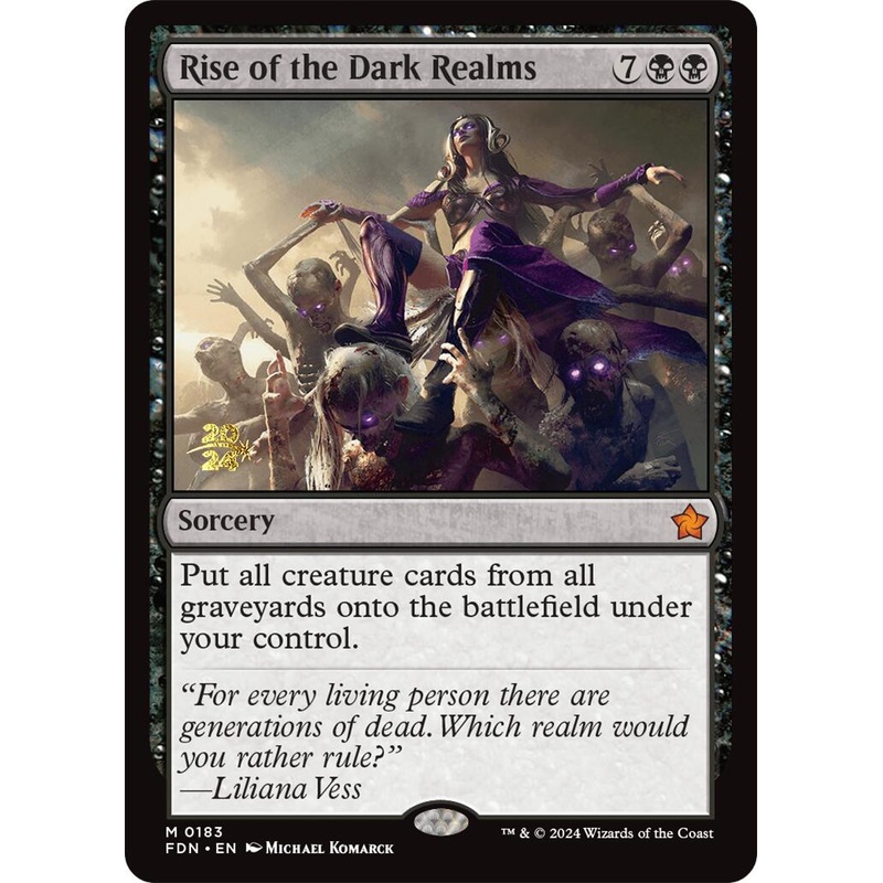 Rise of the Dark Realms [Foundations Prerelease Promos]