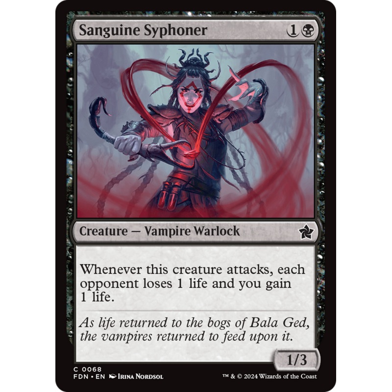Sanguine Syphoner [Foundations]