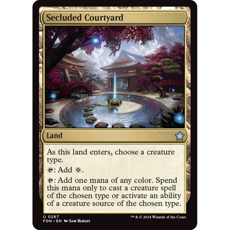 Secluded Courtyard [Foundations]