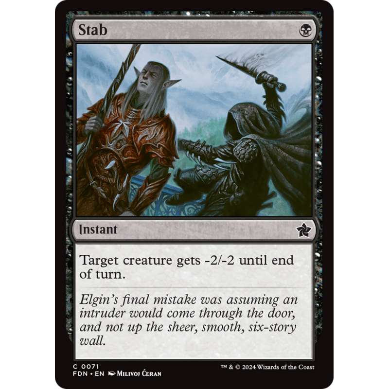 Stab [Foundations]