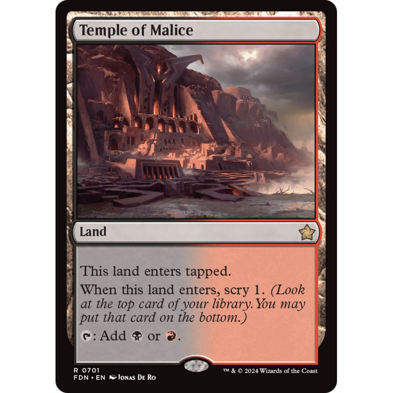Temple of Malice [Foundations]