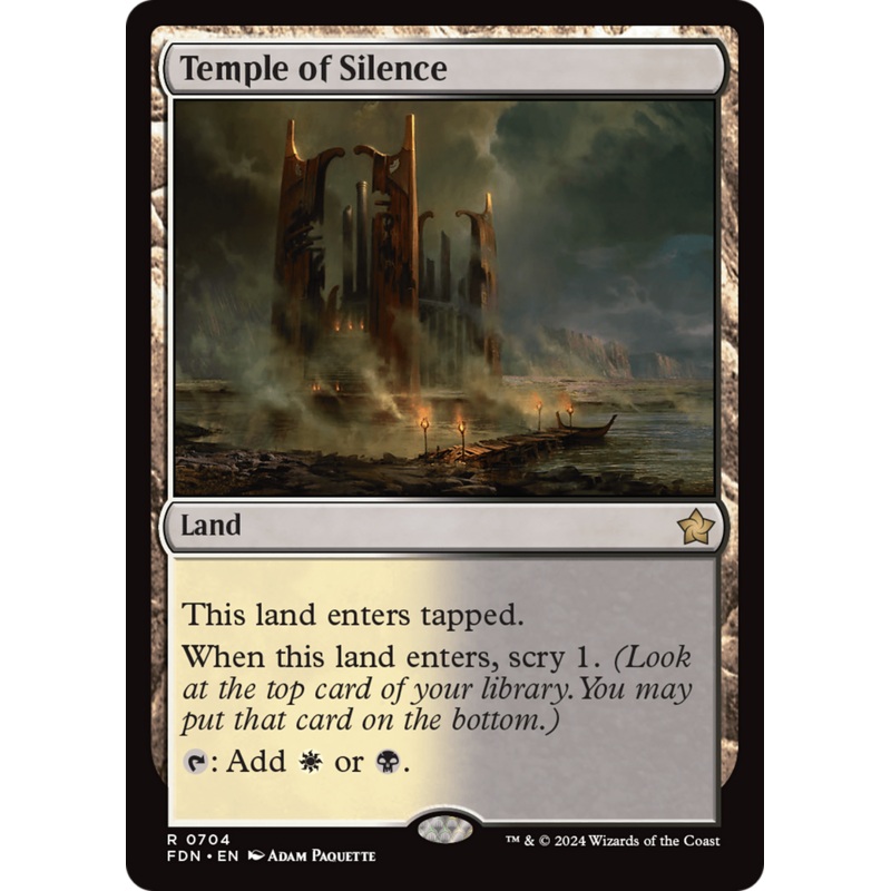 Temple of Silence [Foundations]