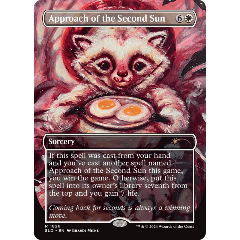 Approach of the Second Sun (Rainbow Foil) [Secret Lair Drop Series]