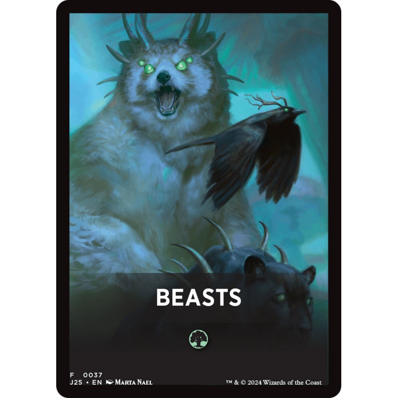 Beasts Theme Card [Foundations Jumpstart Front Cards]