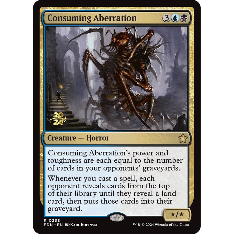 Consuming Aberration [Foundations Prerelease Promos]