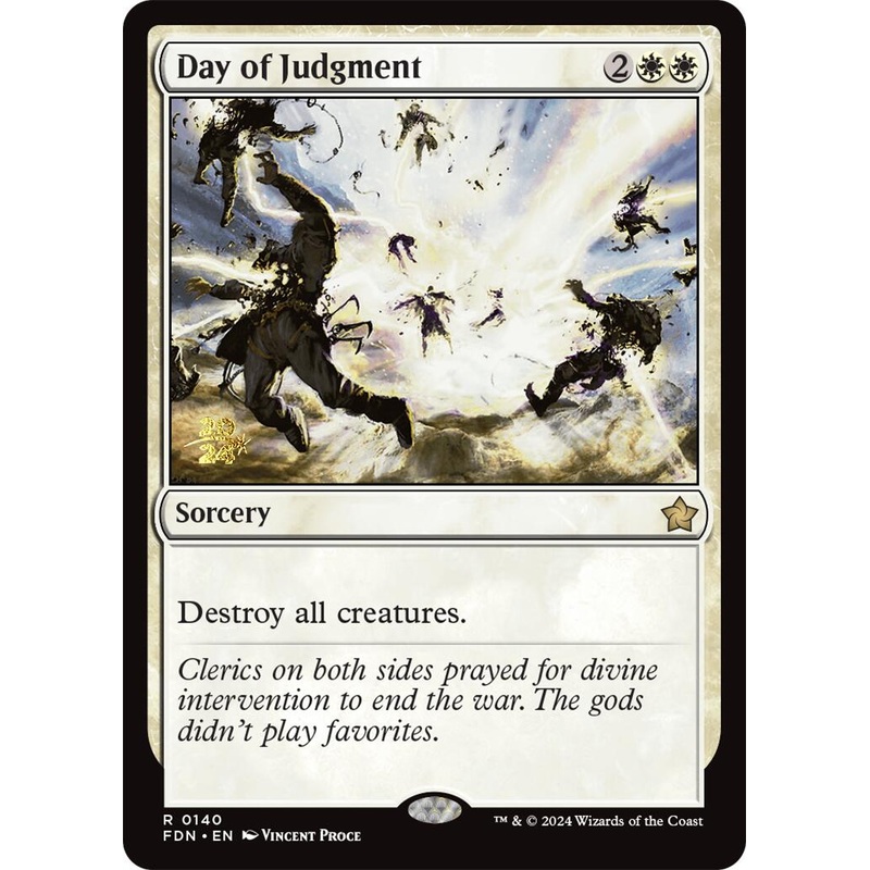 Day of Judgment [Foundations Prerelease Promos]