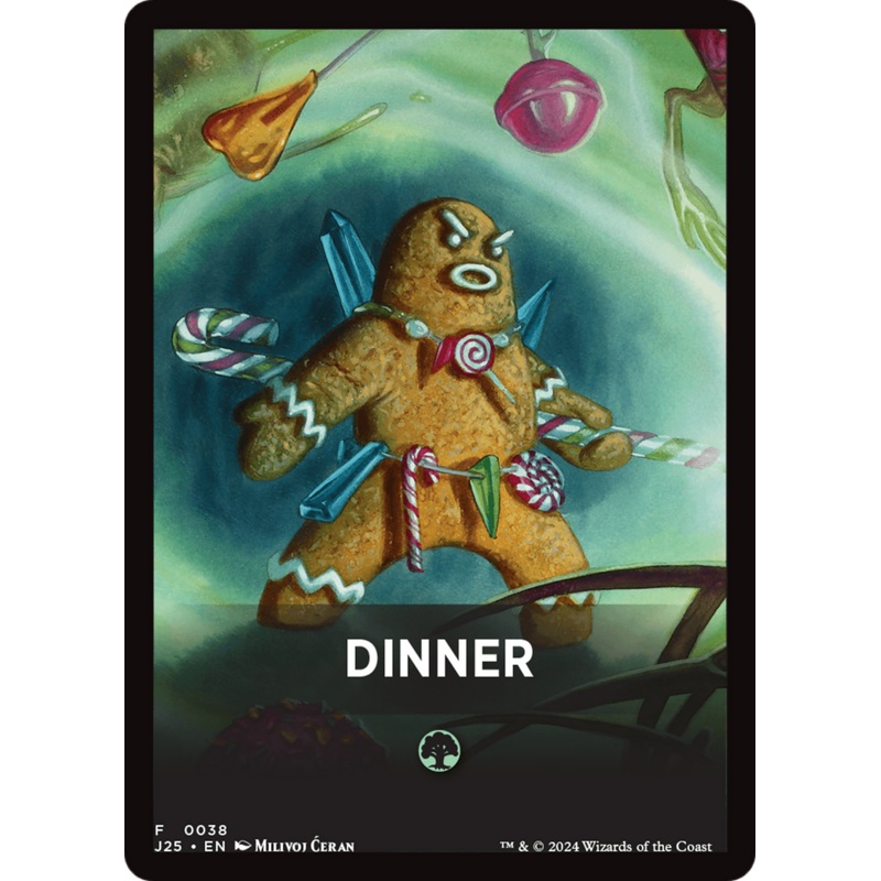 Dinner Theme Card [Foundations Jumpstart Front Cards]