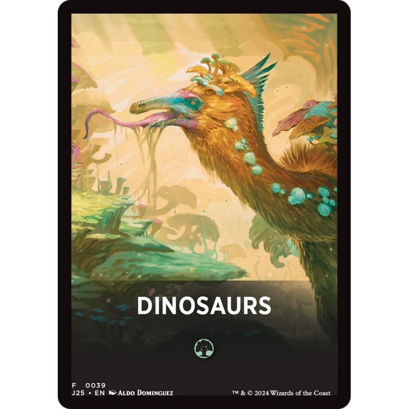 Dinosaurs Theme Card [Foundations Jumpstart Front Cards]