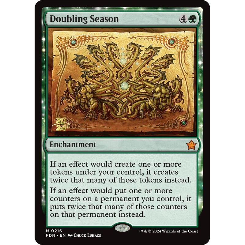 Doubling Season [Foundations Prerelease Promos]