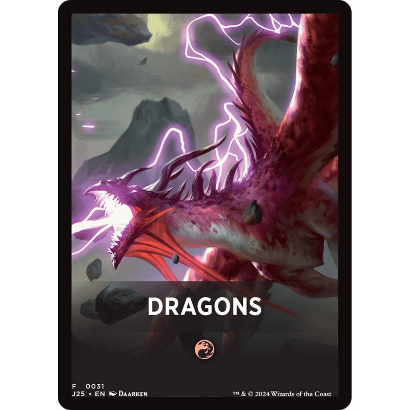 Dragons Theme Card [Foundations Jumpstart Front Cards]