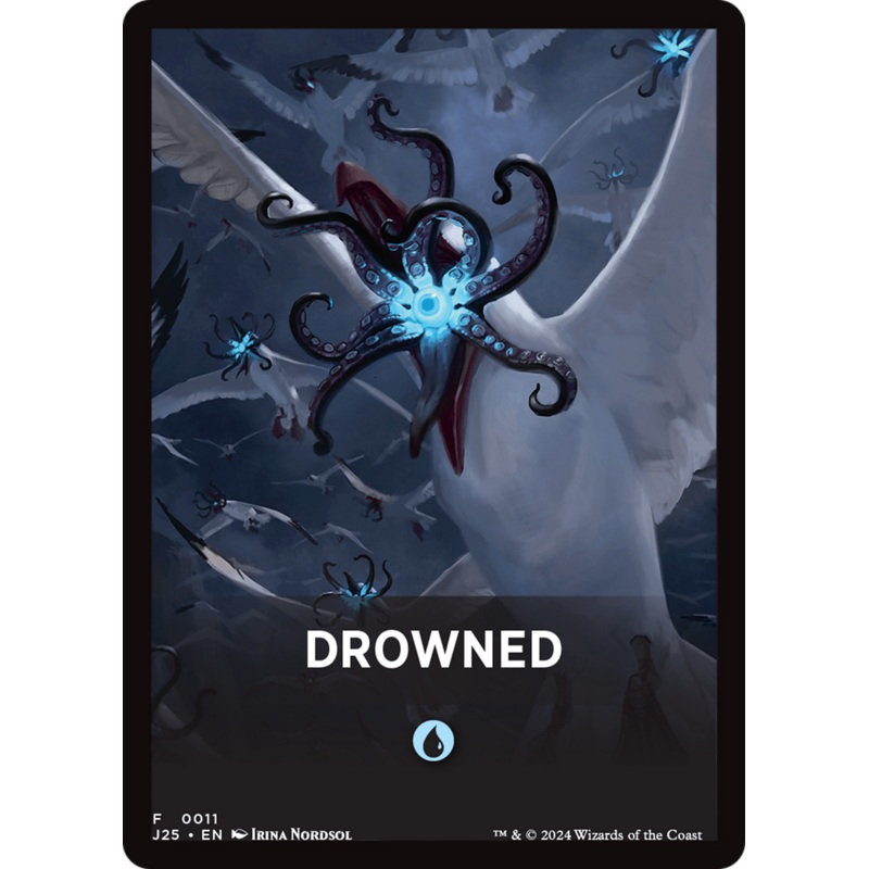Drowned Theme Card [Foundations Jumpstart Front Cards]