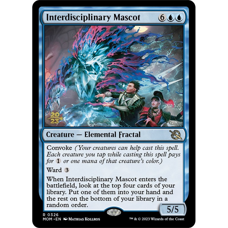 Interdisciplinary Mascot [March of the Machine Prerelease Promos]