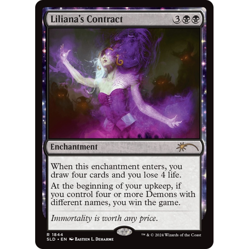 Liliana's Contract (1844) [Secret Lair Drop Series]