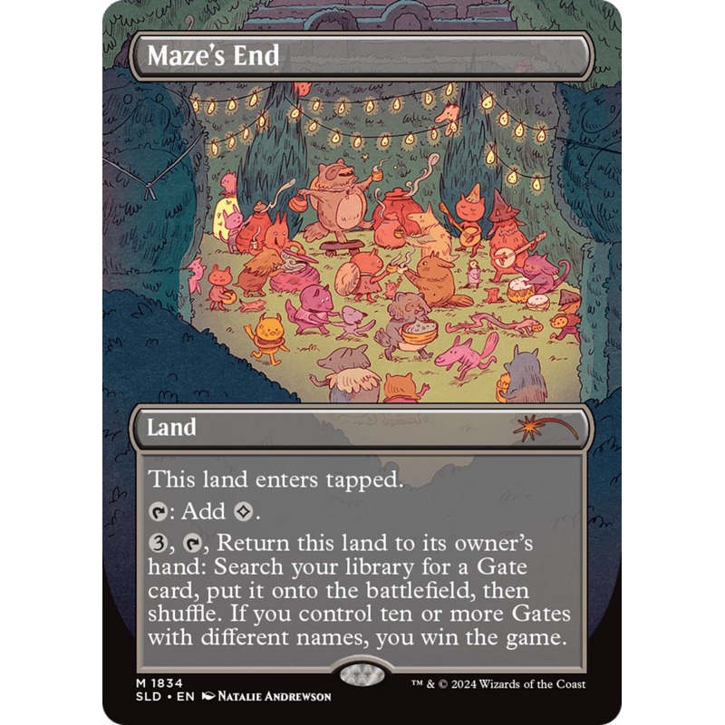 Maze's End (Rainbow Foil) [Secret Lair Drop Series]