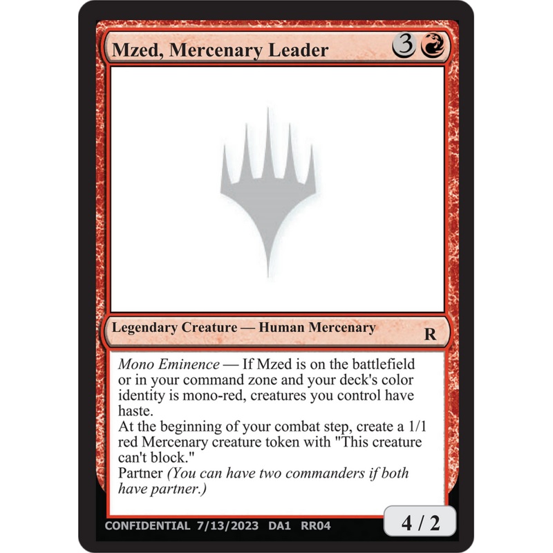 Mzed, Mercenary Leader [Unknown Event]