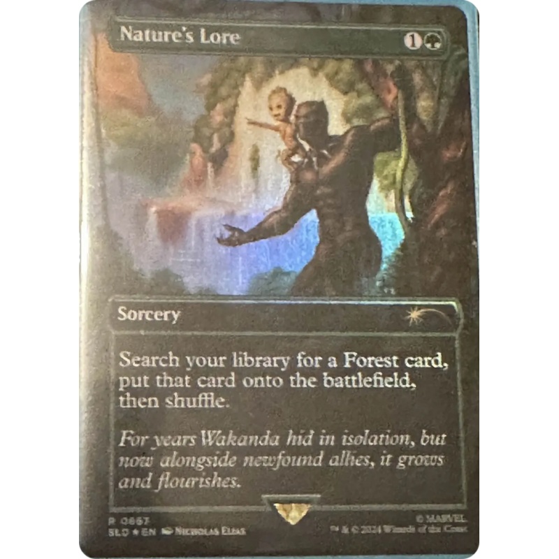 Nature's Lore (867) (Rainbow Foil) [Secret Lair Drop Series]