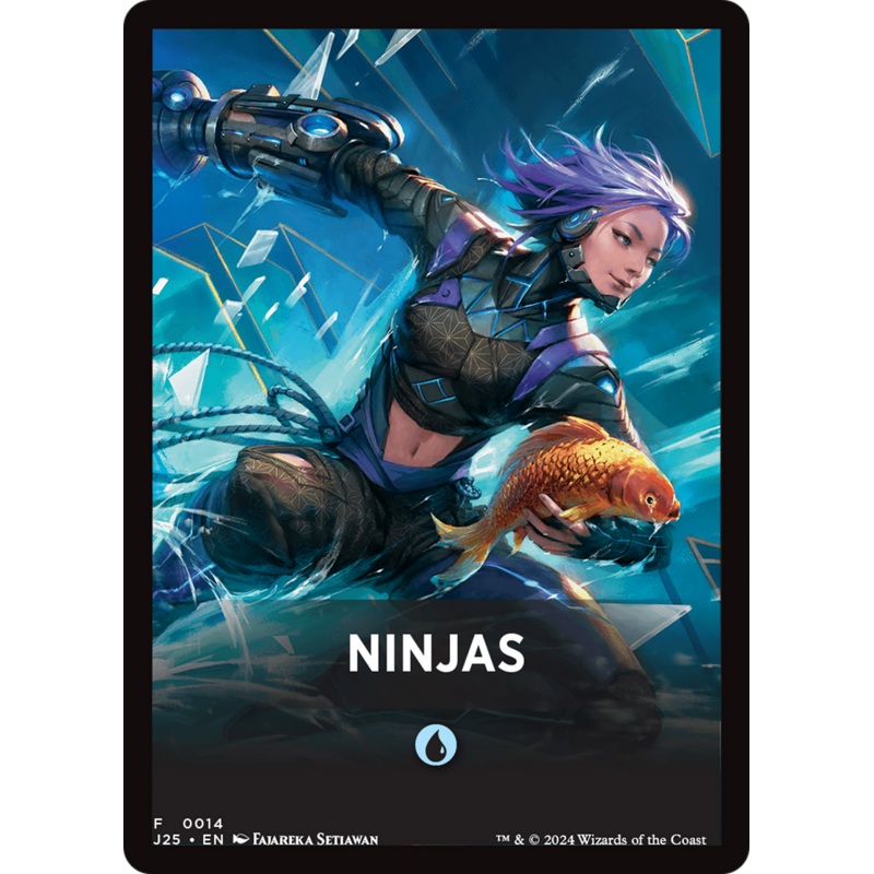 Ninjas Theme Card [Foundations Jumpstart Front Cards]