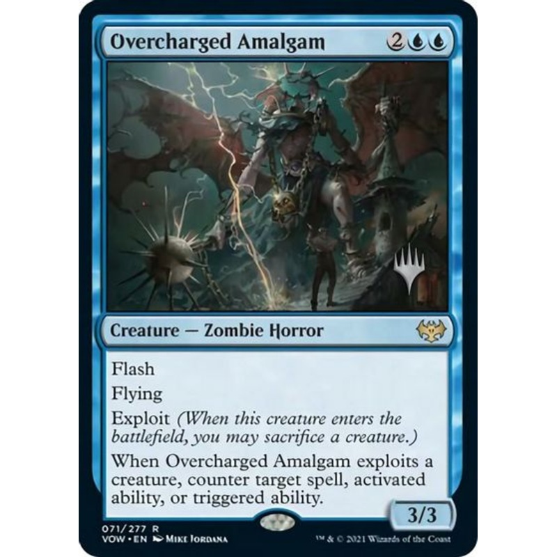 Overcharged Amalgam (Promo Pack) [Innistrad: Crimson Vow Promos]