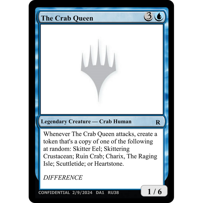 The Crab Queen [Mystery Booster 2 Playtest Cards]