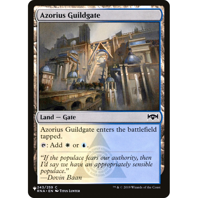 Azorius Guildgate [The List]