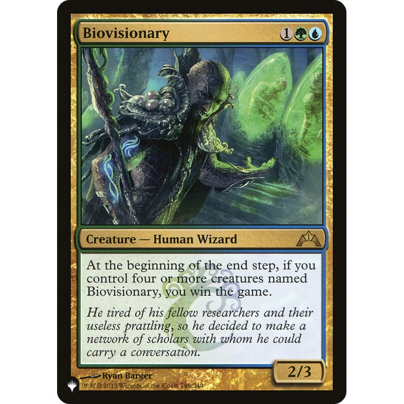 Biovisionary [The List]