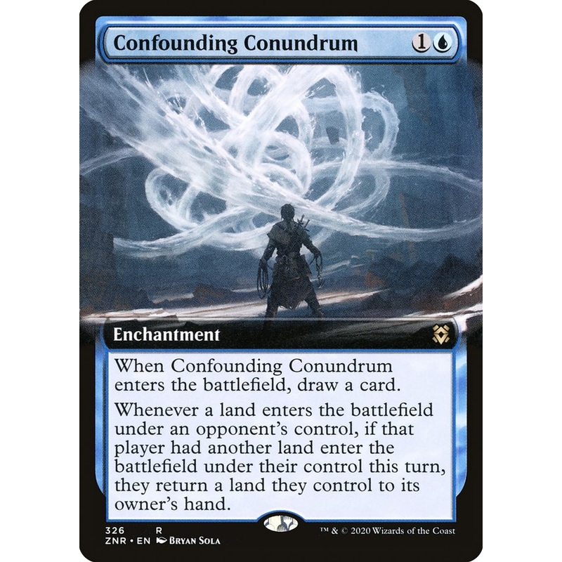 Confounding Conundrum (Extended Art) [Zendikar Rising]