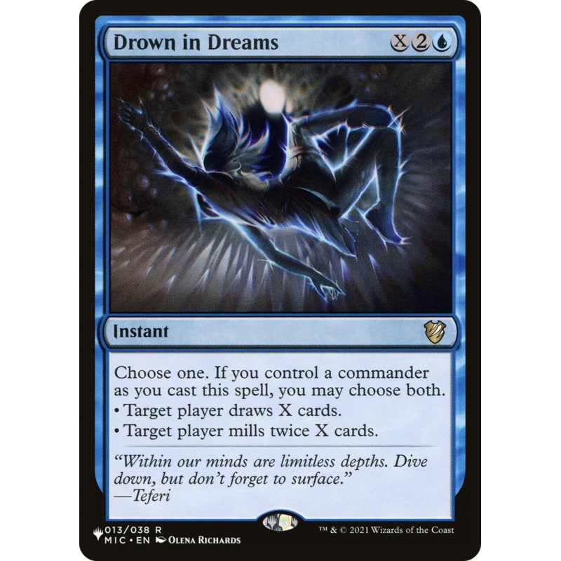 Drown in Dreams [The List]