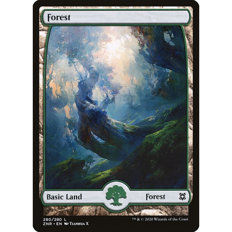 Forest (280) [Zendikar Rising]