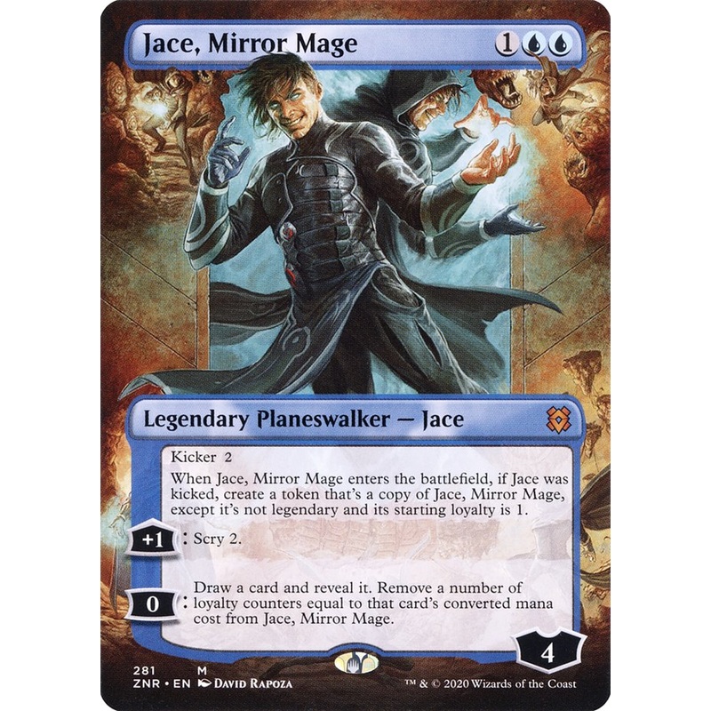 Jace, Mirror Mage (Borderless) [Zendikar Rising]