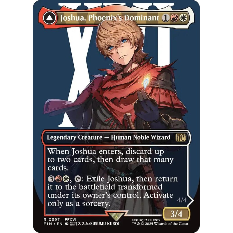 Joshua, Phoenix's Dominant (Borderless) [FINAL FANTASY]