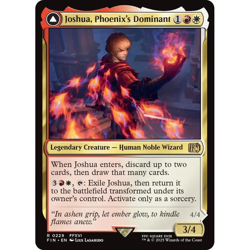 Joshua, Phoenix's Dominant [FINAL FANTASY]
