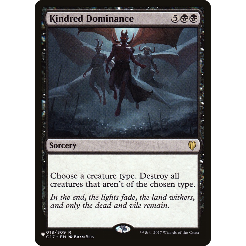 Kindred Dominance [The List]