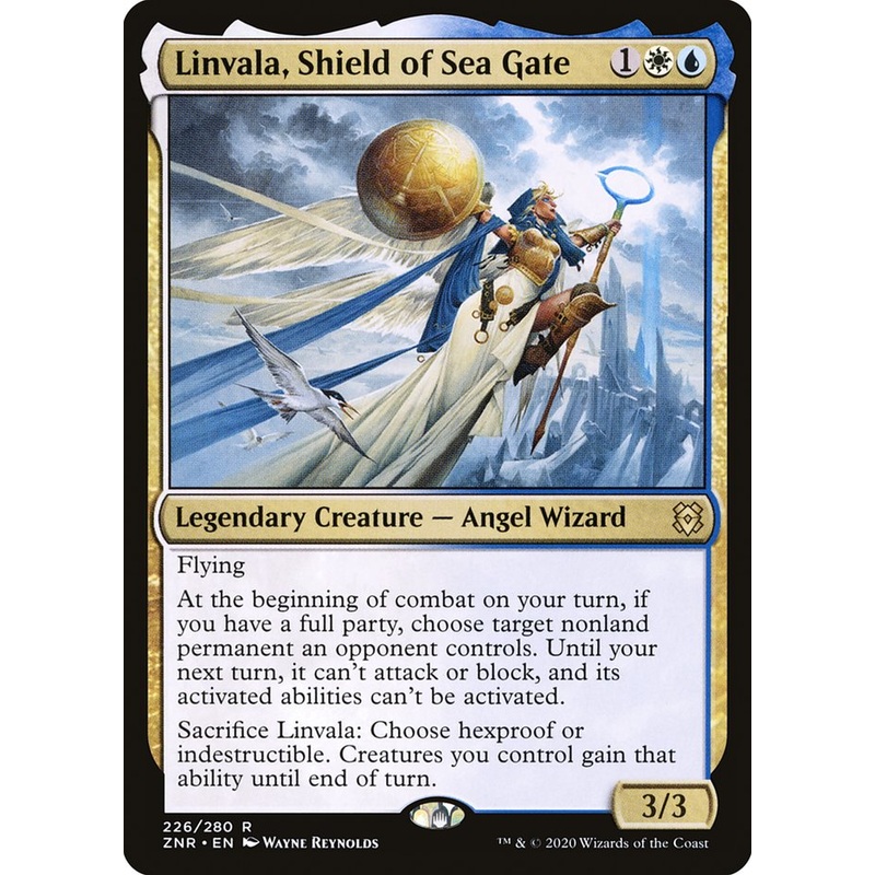 Linvala, Shield of Sea Gate [Zendikar Rising]