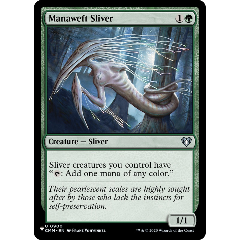Manaweft Sliver (CMM) [The List]