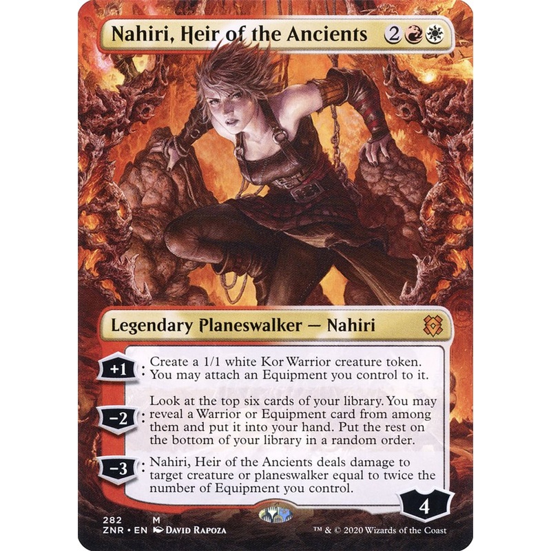 Nahiri, Heir of the Ancients (Borderless) [Zendikar Rising]