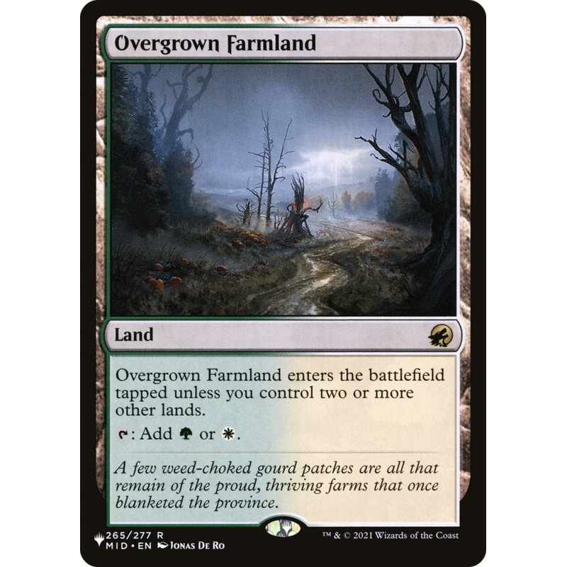 Overgrown Farmland [The List]