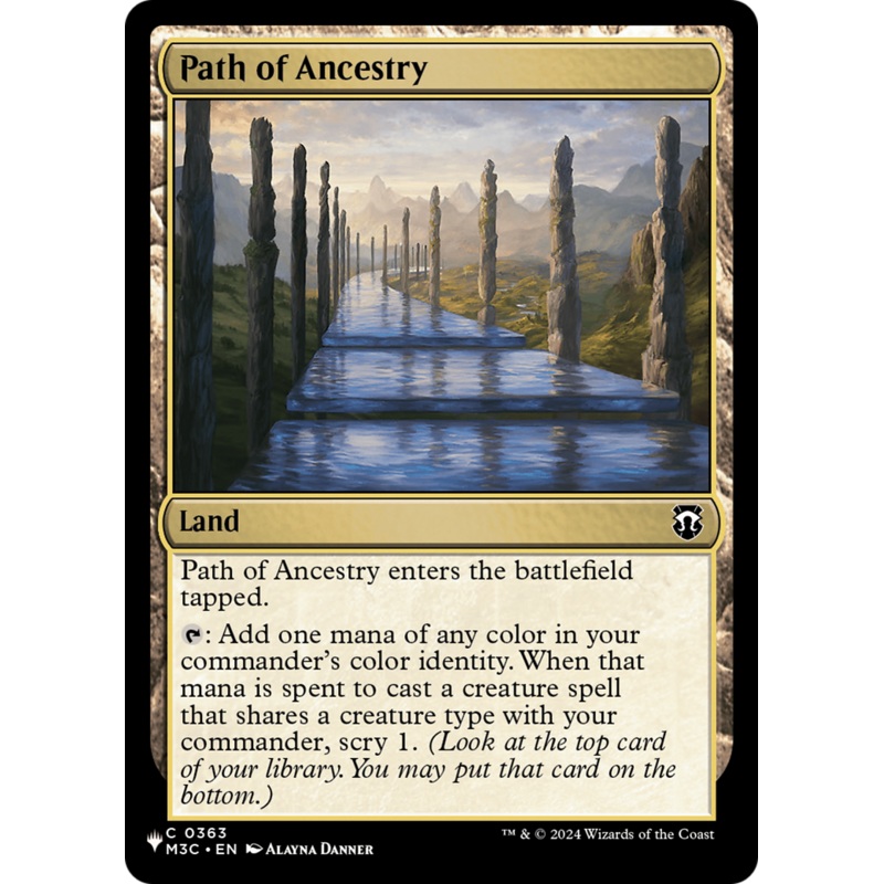 Path of Ancestry (M3C) [The List]