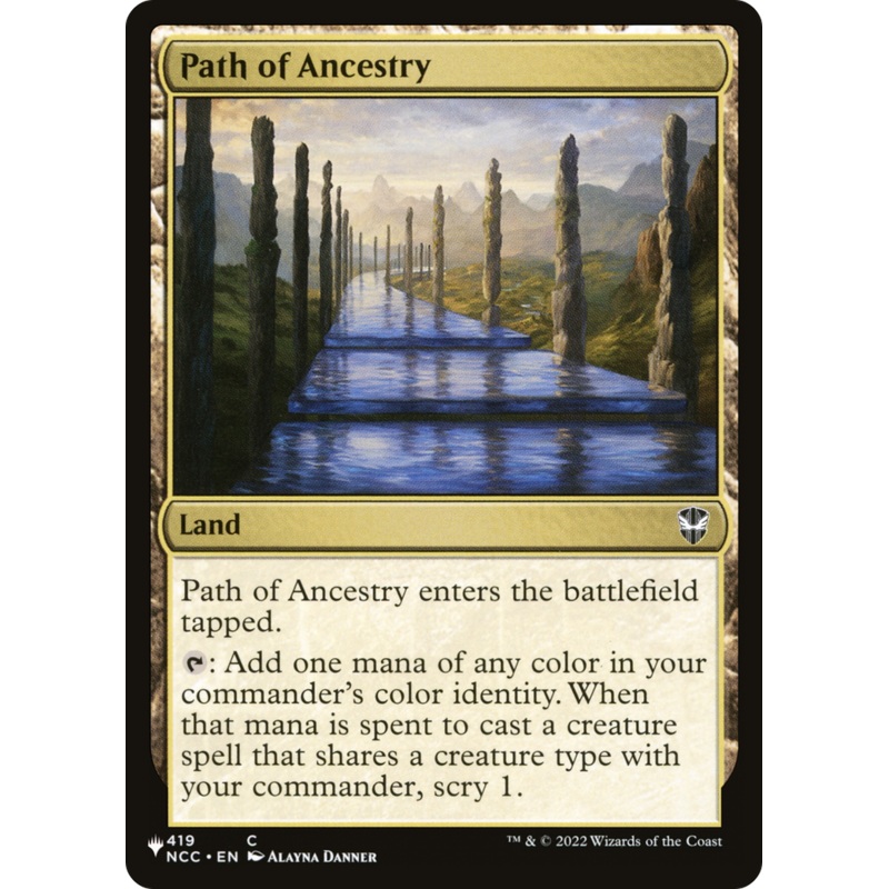 Path of Ancestry (NCC) [The List]