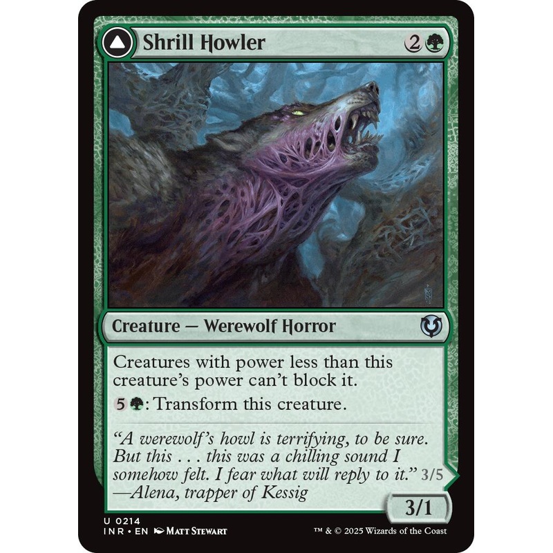 Shrill Howler // Howling Chorus [Innistrad Remastered]