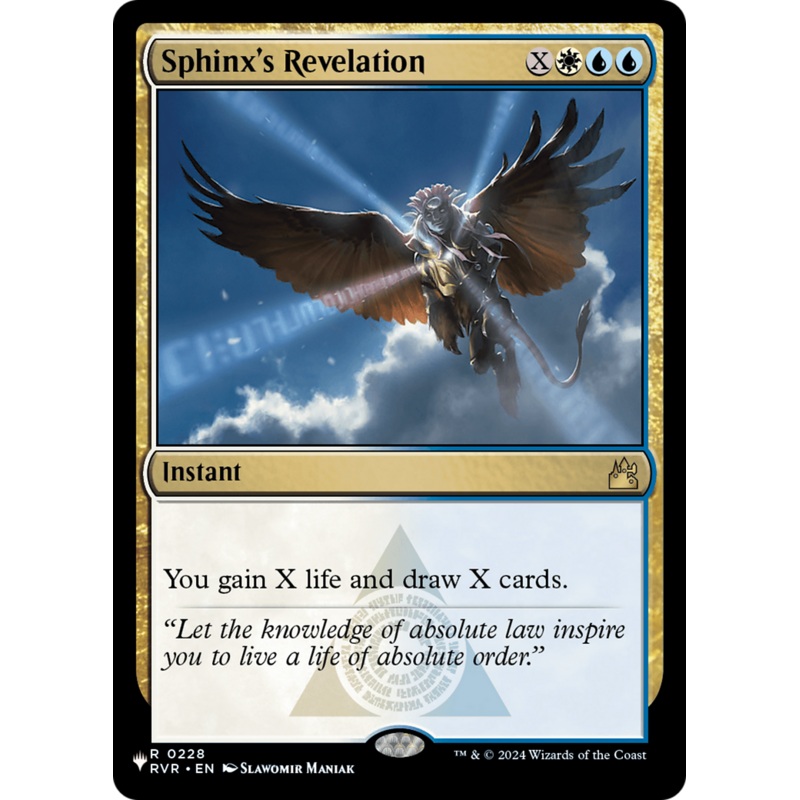 Sphinx's Revelation [The List]
